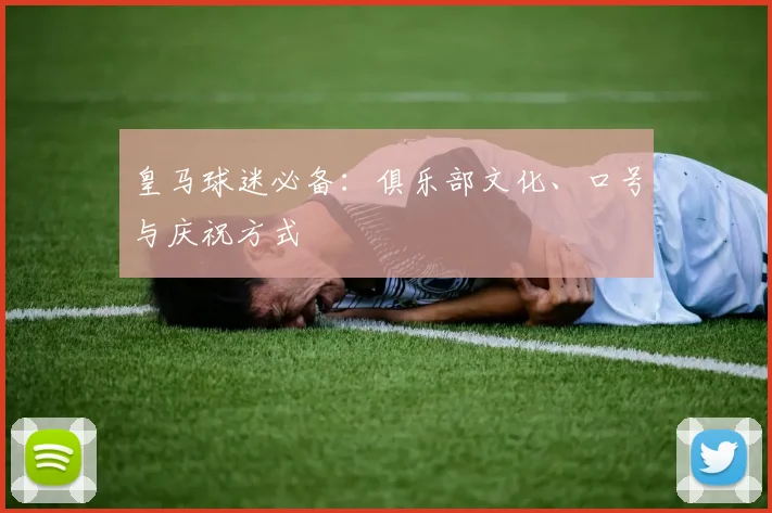 皇马球迷必备：俱乐部文化、口号与庆祝方式